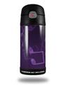 Skin Decal Wrap for Thermos Funtainer 12oz Bottle Bokeh Music Purple (BOTTLE NOT INCLUDED) by WraptorSkinz