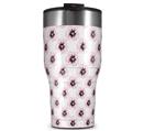 WraptorSkinz Skin Wrap compatible with 2017 and newer RTIC Tumblers 30oz Kearas Daisies Diffuse Glow Pink (TUMBLER NOT INCLUDED)