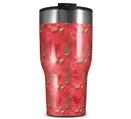 WraptorSkinz Skin Wrap compatible with 2017 and newer RTIC Tumblers 30oz Crabs and Shells Coral (TUMBLER NOT INCLUDED)