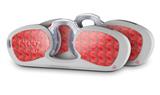 Decal Style Vinyl Skin Wrap 2 Pack for Nooz Glasses Rectangle Case Crabs and Shells Coral (NOOZ NOT INCLUDED) by WraptorSkinz