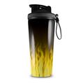 Skin Wrap Decal for IceShaker 2nd Gen 26oz Fire Flames Yellow (SHAKER NOT INCLUDED)