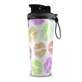 Skin Wrap Decal for IceShaker 2nd Gen 26oz Rainbow Lips White (SHAKER NOT INCLUDED)
