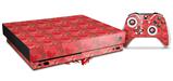 Skin Wrap for XBOX One X Console and Controller Crabs and Shells Coral