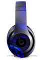WraptorSkinz Skin Decal Wrap compatible with Beats Studio 2 and 3 Wired and Wireless Headphones Liquid Metal Chrome Royal Blue Skin Only (HEADPHONES NOT INCLUDED)