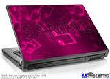 Laptop Skin (Medium) - Bokeh Music Hot Pink