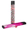 Skin Decal Wrap 2 Pack for Juul Vapes Locknodes 03 Pink JUUL NOT INCLUDED