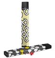 Skin Decal Wrap 2 Pack for Juul Vapes Locknodes 03 Yellow Sunshine JUUL NOT INCLUDED