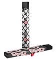 Skin Decal Wrap 2 Pack for Juul Vapes Locknodes 05 Pink JUUL NOT INCLUDED
