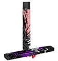 Skin Decal Wrap 2 Pack compatible with Juul Vapes Baja 0040 Pink JUUL NOT INCLUDED