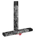 Skin Decal Wrap 2 Pack compatible with Juul Vapes Marble Granite 02 Speckled Black Gray JUUL NOT INCLUDED