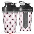 Decal Style Skin Wrap works with Blender Bottle 20oz Kearas Daisies Diffuse Glow Pink (BOTTLE NOT INCLUDED)