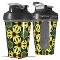 Decal Style Skin Wrap works with Blender Bottle 20oz Daisies Yellow (BOTTLE NOT INCLUDED)