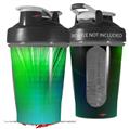 Decal Style Skin Wrap works with Blender Bottle 20oz Bent Light Greenish (BOTTLE NOT INCLUDED)