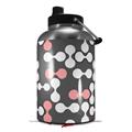 Skin Decal Wrap for 2017 RTIC One Gallon Jug Locknodes 04 Pink (Jug NOT INCLUDED) by WraptorSkinz