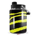 Skin Decal Wrap for Yeti Half Gallon Jug Zebra Yellow - JUG NOT INCLUDED by WraptorSkinz