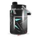 Skin Decal Wrap for Yeti Half Gallon Jug Baja 0023 Neon Teal - JUG NOT INCLUDED by WraptorSkinz