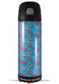 Skin Decal Wrap for Thermos Funtainer 16oz Bottle Crabs and Shells Blue Medium (BOTTLE NOT INCLUDED) by WraptorSkinz