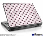 Laptop Skin (Small) - Kearas Daisies Diffuse Glow Pink