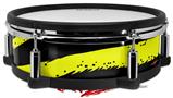Skin Wrap works with Roland vDrum Shell PD-128 Drum Zebra Yellow (DRUM NOT INCLUDED)