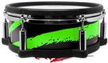 Skin Wrap works with Roland vDrum Shell PD-108 Drum Zebra Green (DRUM NOT INCLUDED)