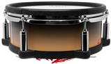 Skin Wrap works with Roland vDrum Shell PD-108 Drum Smooth Fades Bronze Black (DRUM NOT INCLUDED)