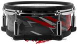 Skin Wrap works with Roland vDrum Shell PD-108 Drum Baja 0014 Red Dark (DRUM NOT INCLUDED)