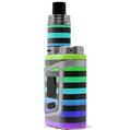 Skin Decal Wrap for Smok AL85 Alien Baby Stripes Rainbow VAPE NOT INCLUDED