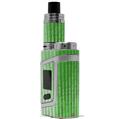 Skin Decal Wrap for Smok AL85 Alien Baby Binary Rain Green VAPE NOT INCLUDED