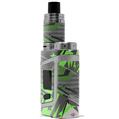 Skin Decal Wrap for Smok AL85 Alien Baby Baja 0032 Neon Green VAPE NOT INCLUDED