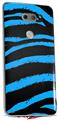 Skin Decal Wrap for LG V30 Zebra Blue