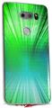 Skin Decal Wrap for LG V30 Bent Light Greenish