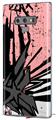 Decal style Skin Wrap compatible with Samsung Galaxy Note 9 Baja 0040 Pink