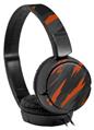 Decal style Skin Wrap for Sony MDR ZX110 Headphones Jagged Camo Burnt Orange (HEADPHONES NOT INCLUDED)