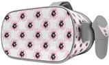 Decal style Skin Wrap compatible with Oculus Go Headset - Kearas Daisies Diffuse Glow Pink (OCULUS NOT INCLUDED)