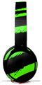 WraptorSkinz Skin Skin Decal Wrap works with Beats Solo Pro (Original) Headphones Zebra Green Skin Only BEATS NOT INCLUDED