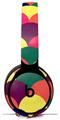 WraptorSkinz Skin Skin Decal Wrap works with Beats Solo Pro (Original) Headphones Brushed Cirlces Multi Dark Skin Only BEATS NOT INCLUDED