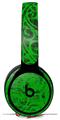 WraptorSkinz Skin Skin Decal Wrap works with Beats Solo Pro (Original) Headphones Folder Doodles Green Skin Only BEATS NOT INCLUDED