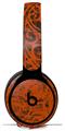 WraptorSkinz Skin Skin Decal Wrap works with Beats Solo Pro (Original) Headphones Folder Doodles Burnt Orange Skin Only BEATS NOT INCLUDED