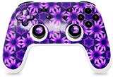 Skin Decal Wrap works with Original Google Stadia Controller Daisies Purple Skin Only CONTROLLER NOT INCLUDED