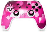 Skin Decal Wrap works with Original Google Stadia Controller Bokeh Squared Hot Pink Skin Only CONTROLLER NOT INCLUDED