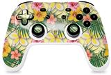 Skin Decal Wrap works with Original Google Stadia Controller Beach Flowers 02 Yellow Sunshine Skin Only CONTROLLER NOT INCLUDED
