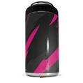 WraptorSkinz Skin Decal Wrap compatible with Yeti 16oz Tall Colster Can Cooler Insulator Jagged Camo Hot Pink (COOLER NOT INCLUDED)