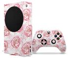 WraptorSkinz Skin Wrap compatible with the 2020 XBOX Series S Console and Controller Flowers Pattern Roses 13 (XBOX NOT INCLUDED)