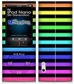 iPod Nano 5G Skin - Stripes Rainbow