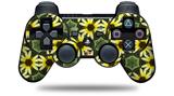Sony PS3 Controller Decal Style Skin - Daisies Yellow (CONTROLLER NOT INCLUDED)