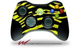 XBOX 360 Wireless Controller Decal Style Skin - Zebra Yellow (CONTROLLER NOT INCLUDED)