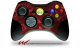 XBOX 360 Wireless Controller Decal Style Skin - Bokeh Music Red (CONTROLLER NOT INCLUDED)