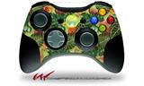 XBOX 360 Wireless Controller Decal Style Skin - Famingos and Flowers Sage Green (CONTROLLER NOT INCLUDED)