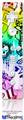 Wii Remote Controller Face ONLY Skin - Scene Kid Sketches Rainbow