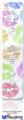 Wii Remote Controller Face ONLY Skin - Rainbow Lips White